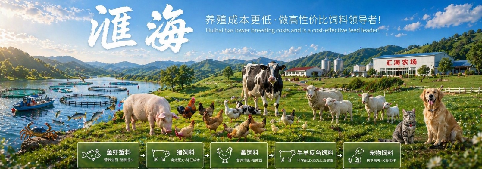GCGC黄金城官网养殖成本更低、更赚钱，做高性价比饲料领导者